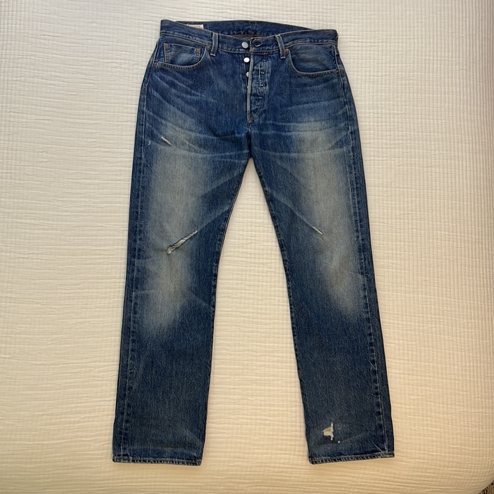 Levi’s Premium 501, Blue. Men’s Jeans. Size 33 X 32